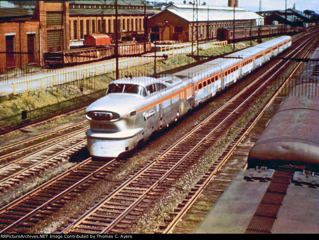 PRR 1000, "Aerotrain," #1 of 2, 1955